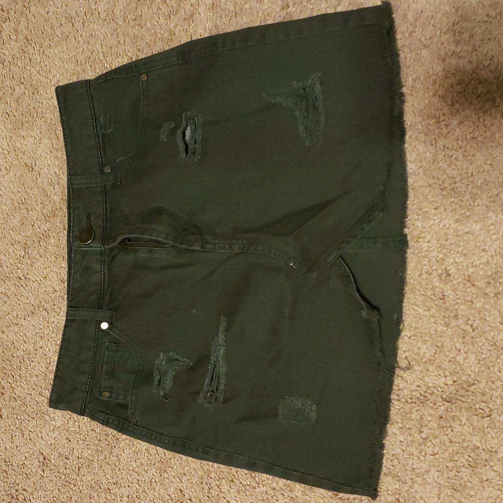 Sapphire Ink denim skirt